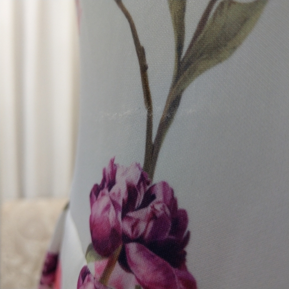 🍒NWT🍒 TED BAKER SKETCHED FLORAL DRESS - Picture 10 of 12